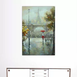 Quadro parigino, veduta di una passeggiata a Parigi : Wikao