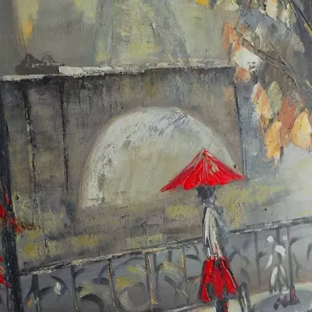 Quadro parigino, veduta di una passeggiata a Parigi : Wikao
