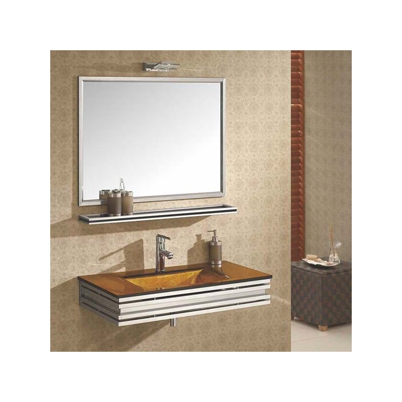 Mobili da bagno in vetro Polly