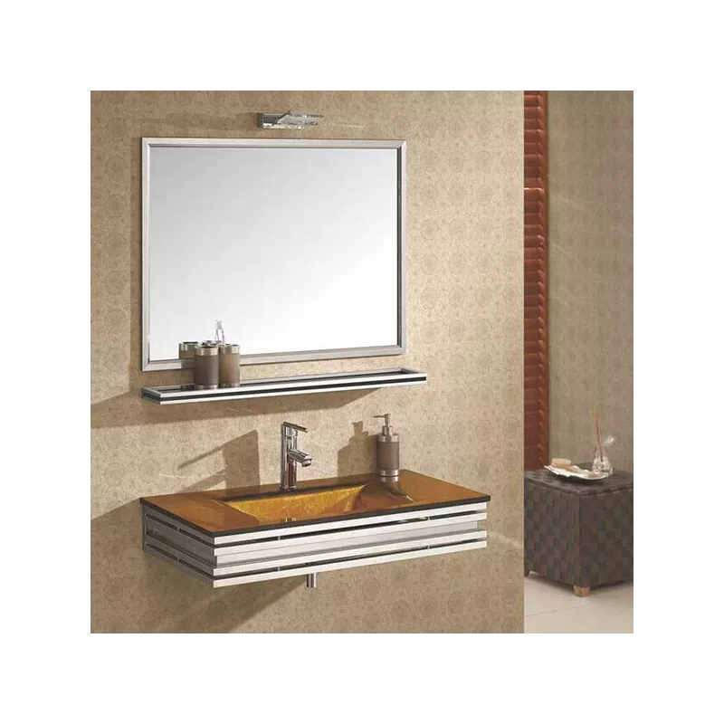 Mobili da bagno in vetro Polly