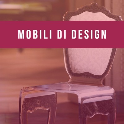 Sedia e tavolo di design